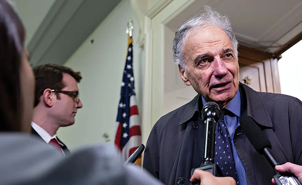 Ralph Nader ’55 Finds Corporate Leaders Who Did Ethics Right