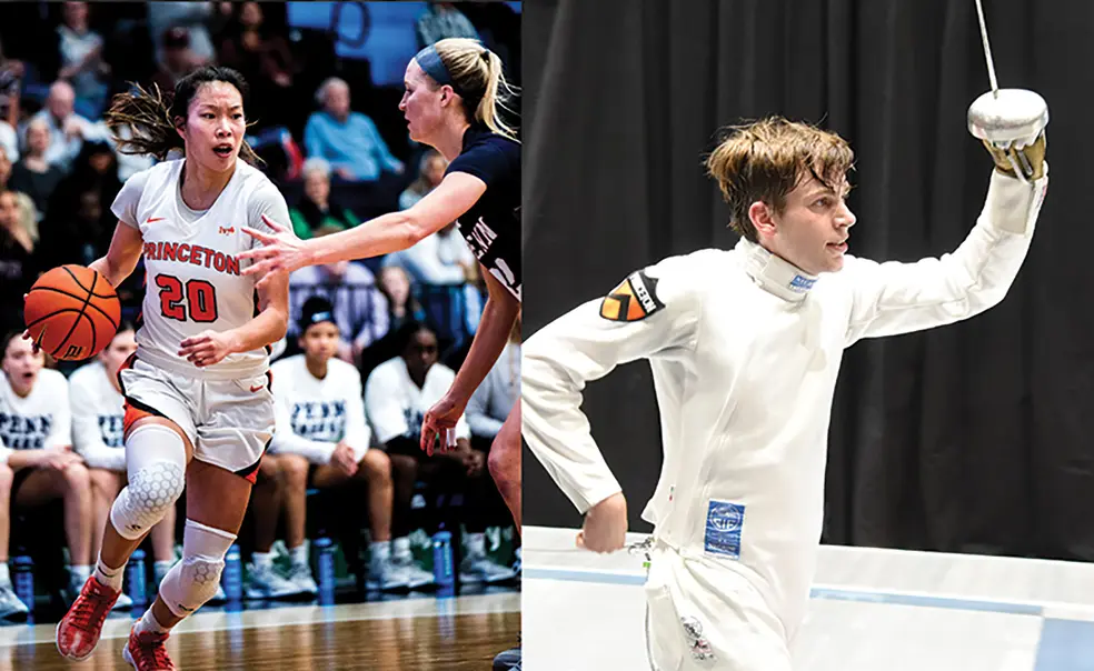 Senior Awards Go to Women’s Hoops Star Chen, Fencer Szapary
