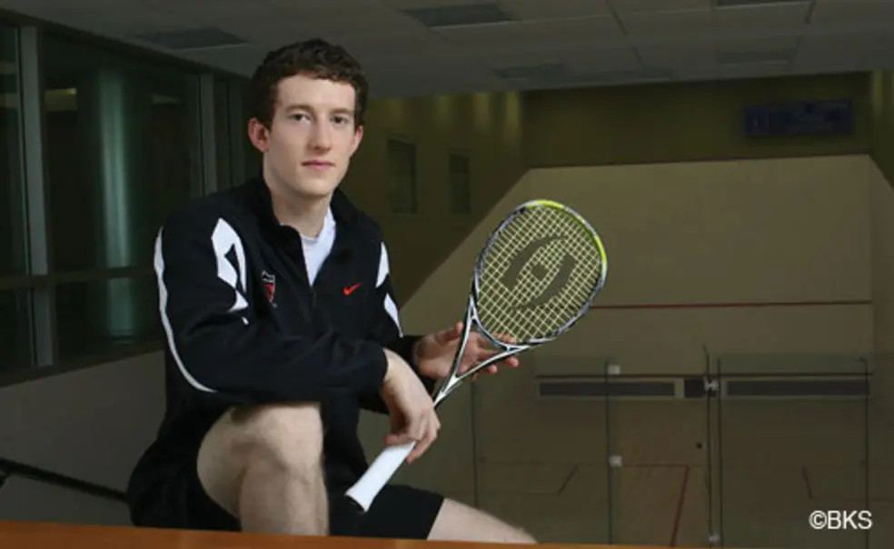Harrity ’13 reigns in squash with consistency and drive Harrity ’13 reigns in squash with consistency and drive