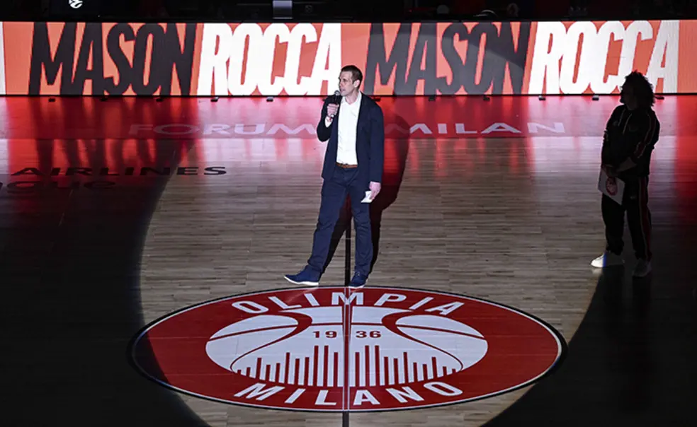 Mason Rocca ’00 Honored for Pro Basketball Career in Italy Mason Rocca ’00 Honored for Pro Basketball Career in Italy