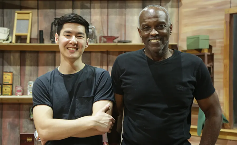 Playwright Charles White ’72 and Actor Eric Yang ’17 Are Teaming Up Playwright Charles White ’72 and Actor Eric Yang ’17 Are Teaming Up
