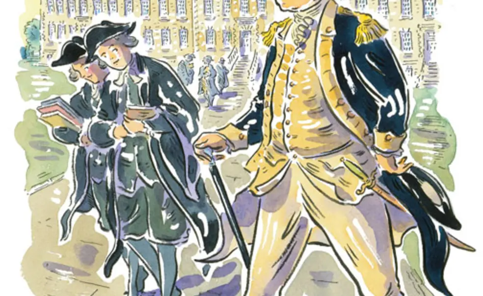 Washington at Commencement Washington at Commencement