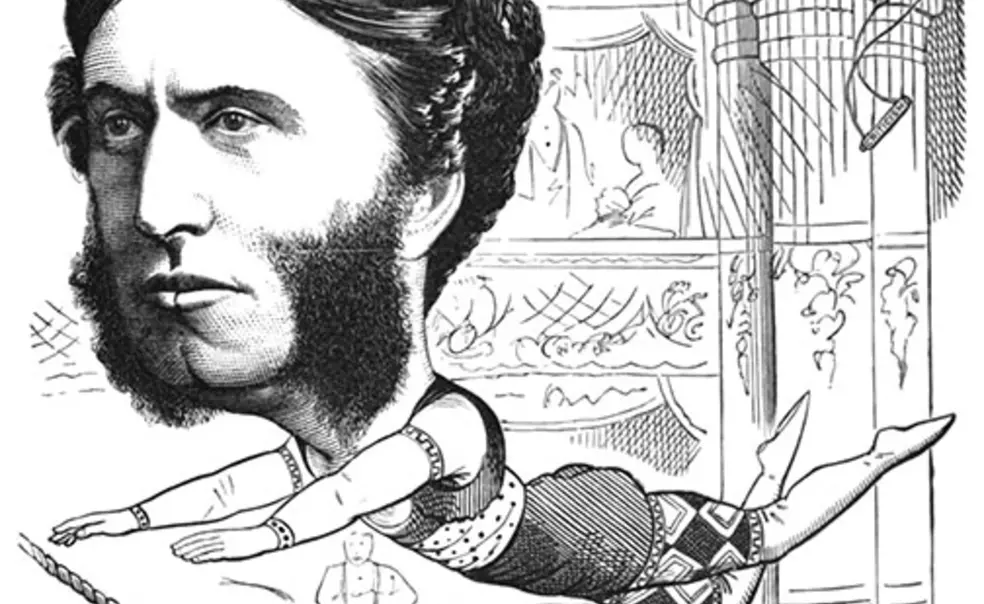 TWTnew_3.jpg This cartoon, which appeared in Once a Week in October 1872, shows Matthew Arnold as a trapeze artist, swinging between disciplines in the humanities.