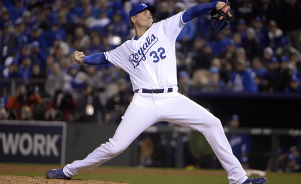 Young ’02 Makes Princeton History, Pitches Royals to a World Series Win
