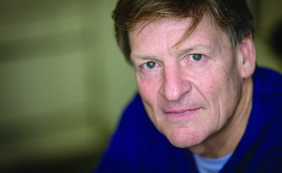 WEB_Michael Lewis copy.jpg Acclaimed author Michael Lewis ’82 shown in 2019.