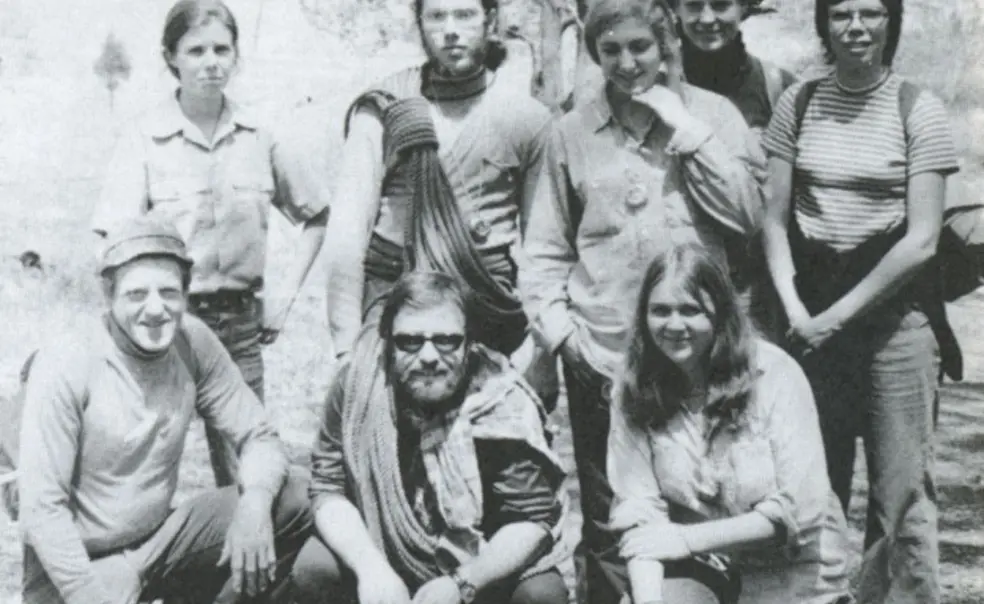 Outdoor Action members in the mid-1970s. (Photo: PAW Archives, March 18, 1975)