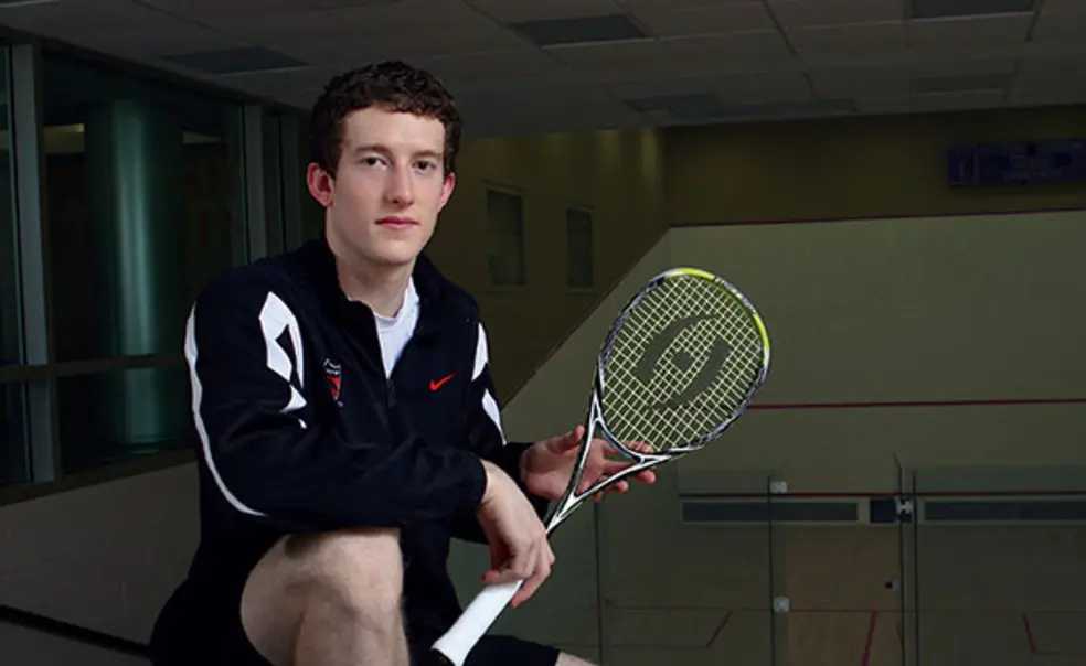 Todd Harrity ’13 Pushes Himself on the Pro Squash Tour Todd Harrity ’13 Pushes Himself on the Pro Squash Tour