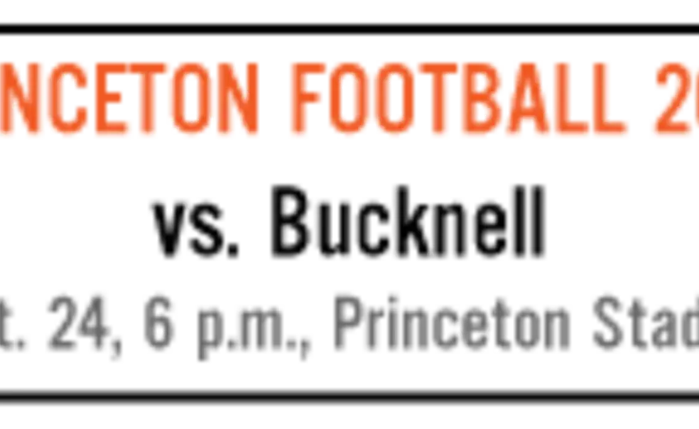 Football preview: Princeton vs. Bucknell Football preview: Princeton vs. Bucknell