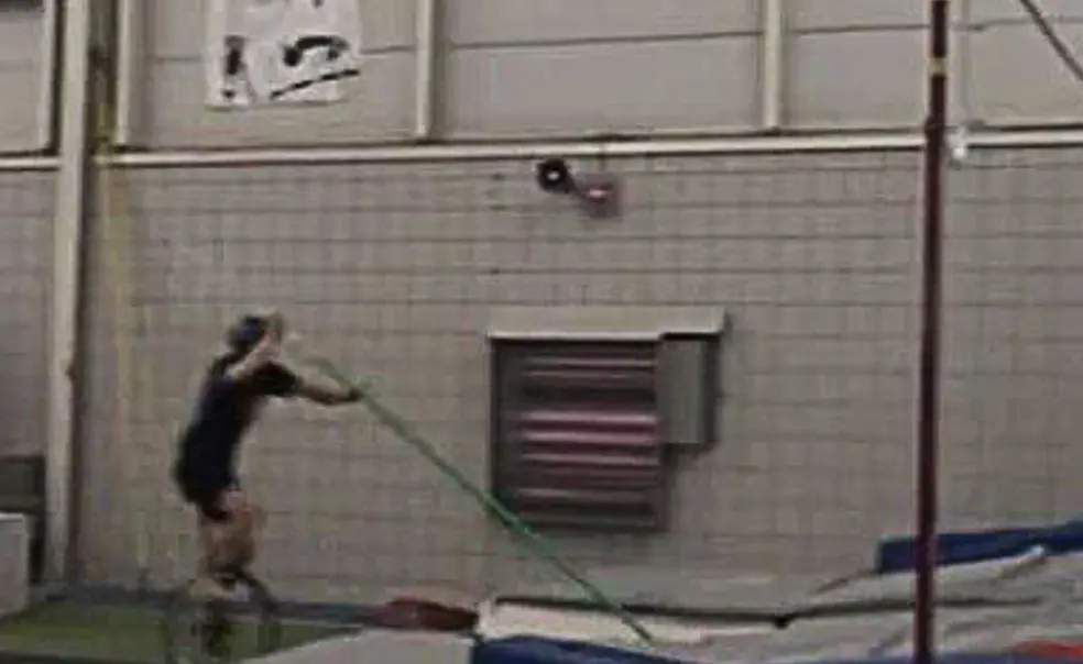Princeton brothers try unicycle pole vault