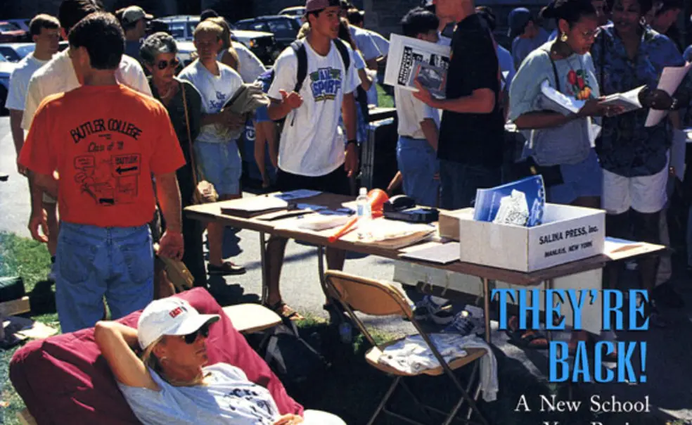 From the Archives: Moving in, 1994