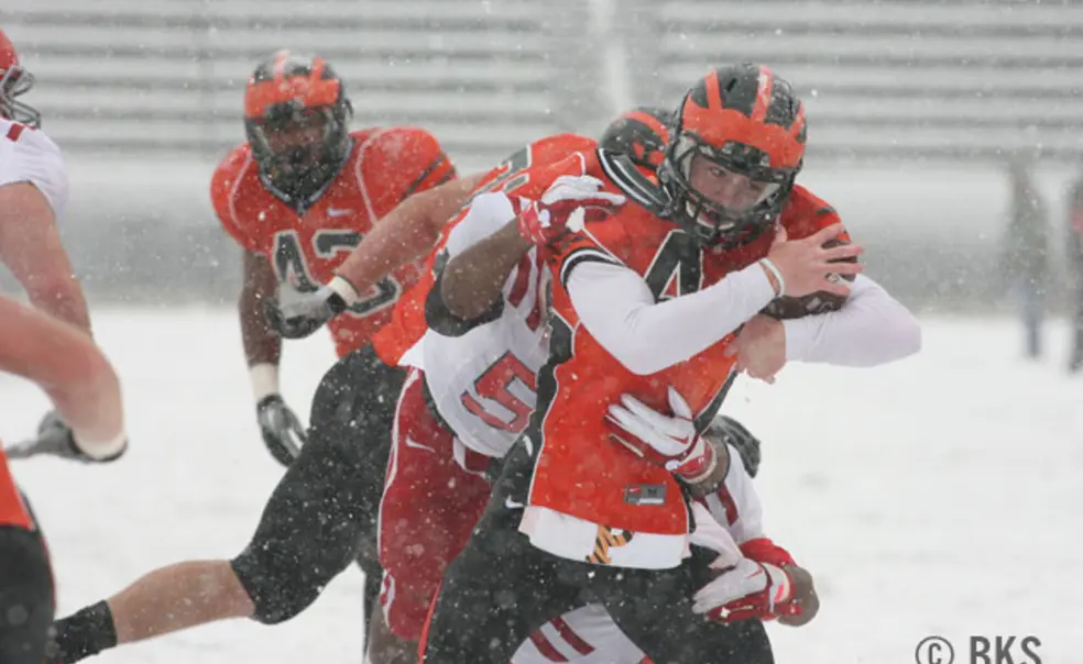 After slow and snowy start, Cornell pulls away from Princeton football