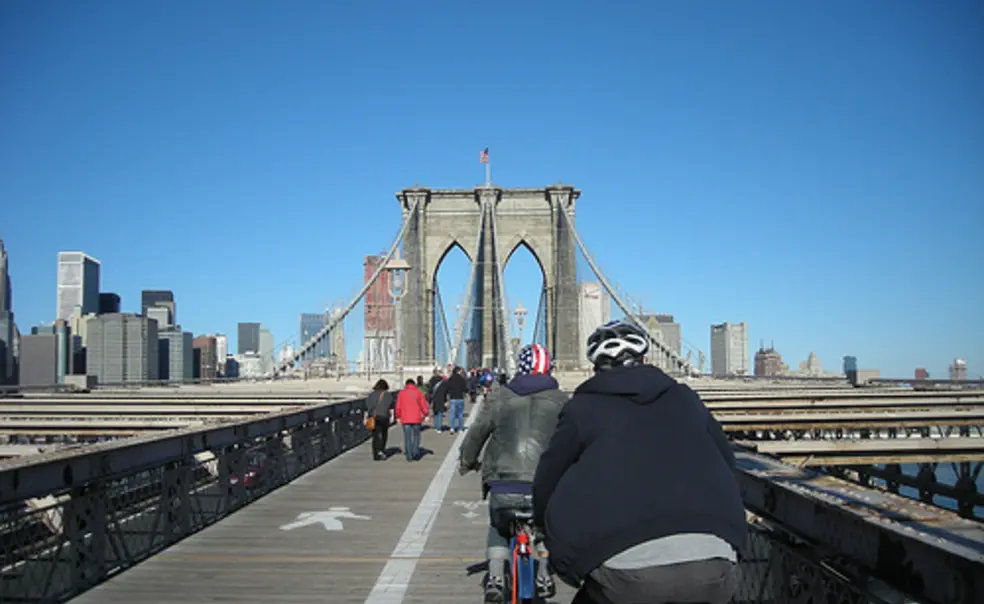 Students, staff pedal from Queens to N.J. Students, staff pedal from Queens to N.J.