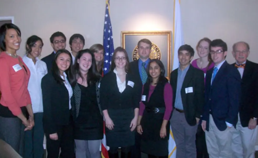 Wilson School juniors pitch recommendations in D.C.