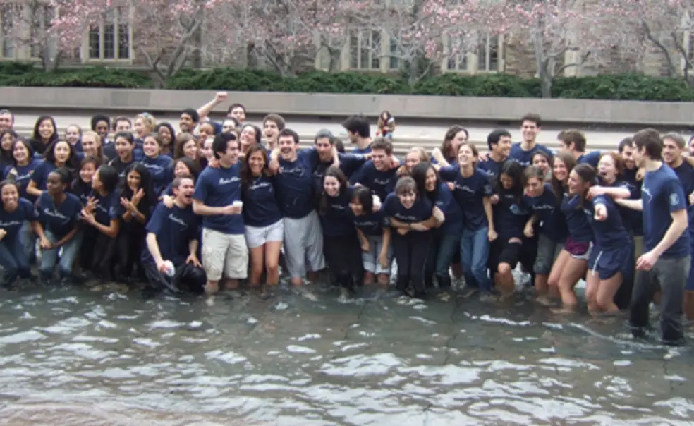 #ThrowbackThursday: A Chilly Thesis Plunge