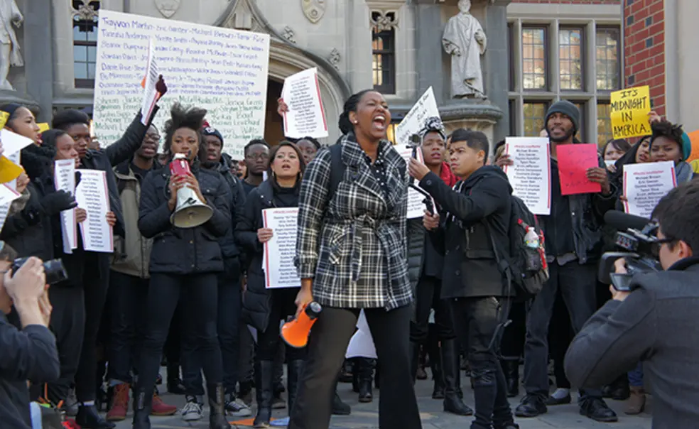 Princeton Students Walk Out, Demonstrate Against Racism and Police Violence Princeton Students Walk Out, Demonstrate Against Racism and Police Violence