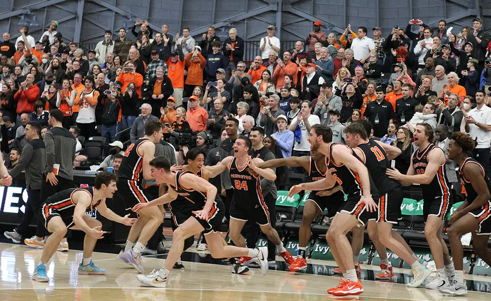 Marching On: Princeton Men’s Basketball Beats Yale, Earns NCAA Bid Marching On: Princeton Men’s Basketball Beats Yale, Earns NCAA Bid