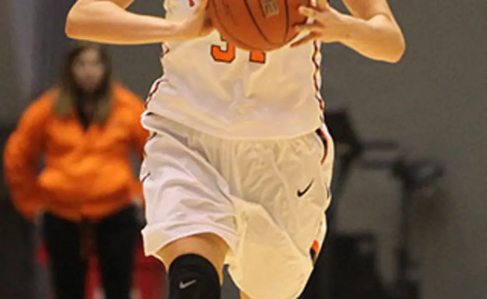 Michelle Miller â16 scored a combined 31 points in the weekend wins over Columbia and Cornell. (Beverly Schaefer)