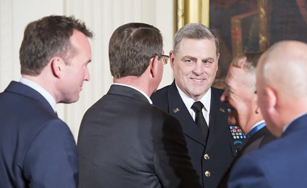 Dec. 11, 2018: Milley ’80 Nominated to Lead Joint Chiefs; Ressa ’86 Honored by Time Dec. 11, 2018: Milley ’80 Nominated to Lead Joint Chiefs; Ressa ’86 Honored by Time