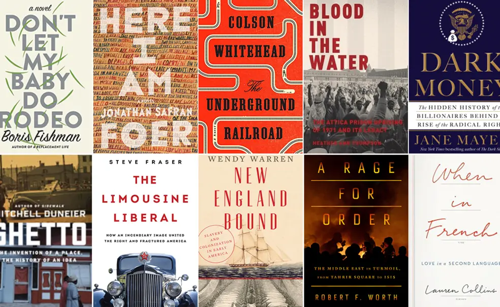 Alumni, Faculty Authors Selected for New York Times Notable Books List