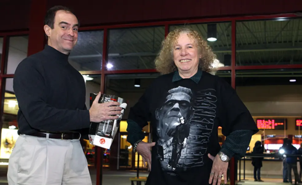 Professor Susan Wolfson, right, notes that in the book, Victor Frankenstein is a student, not a doctor, and his creature is âa thesis project gone horribly wrong.â (Beverly Schaefer)