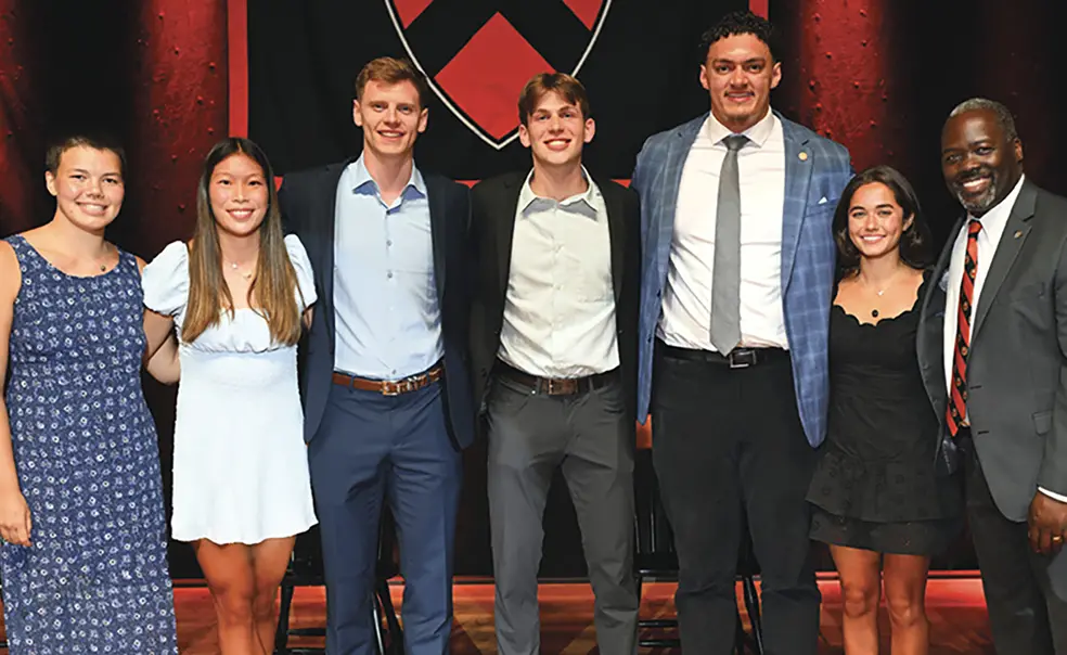 prespage.jpg Attendees of the annual Gary Walters ’67 Princeton Varsity Club Awards Banquet