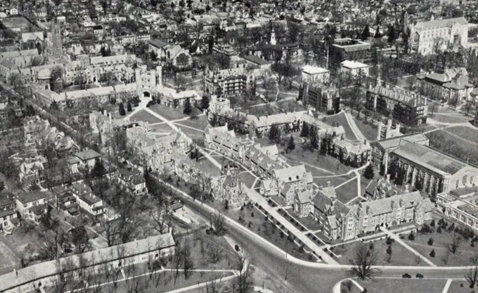 Click to enlarge. (From the PAW Archives, Oct. 5, 1928)