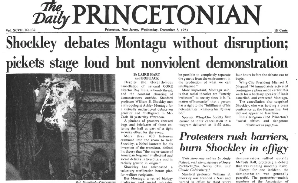 Essay: Shockley Comes to Princeton