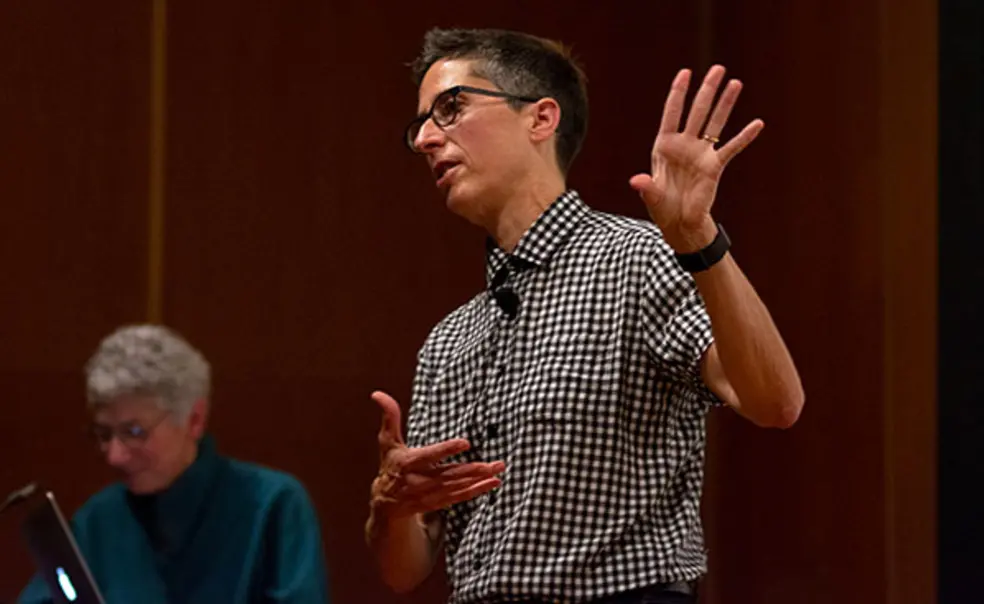 Bechdel Discusses Her Path as an Artist and Author