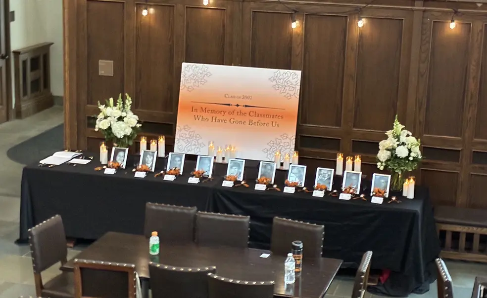 How a Missing Classmate Changed My Perspective as a Reunions Memorial Chair