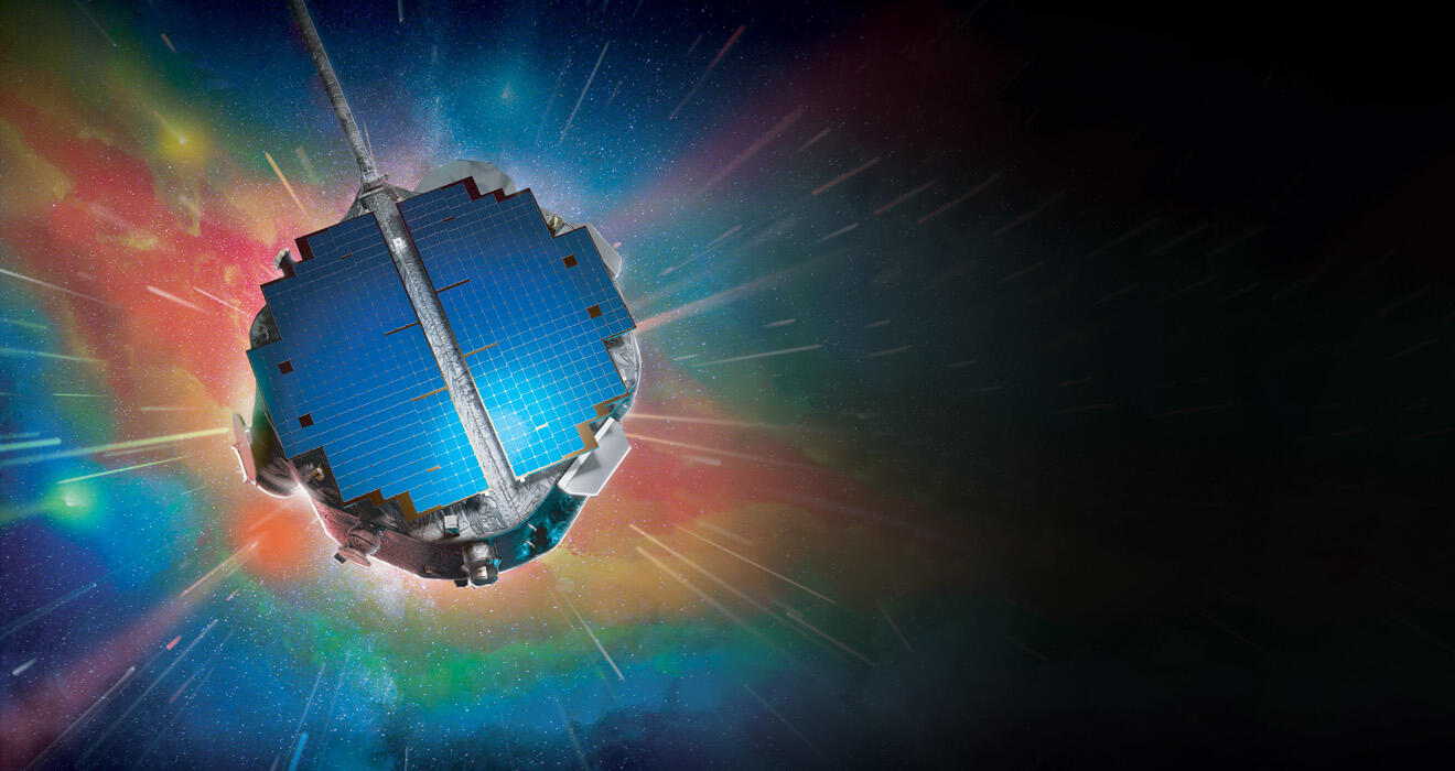 illustration of IMAP floating in space