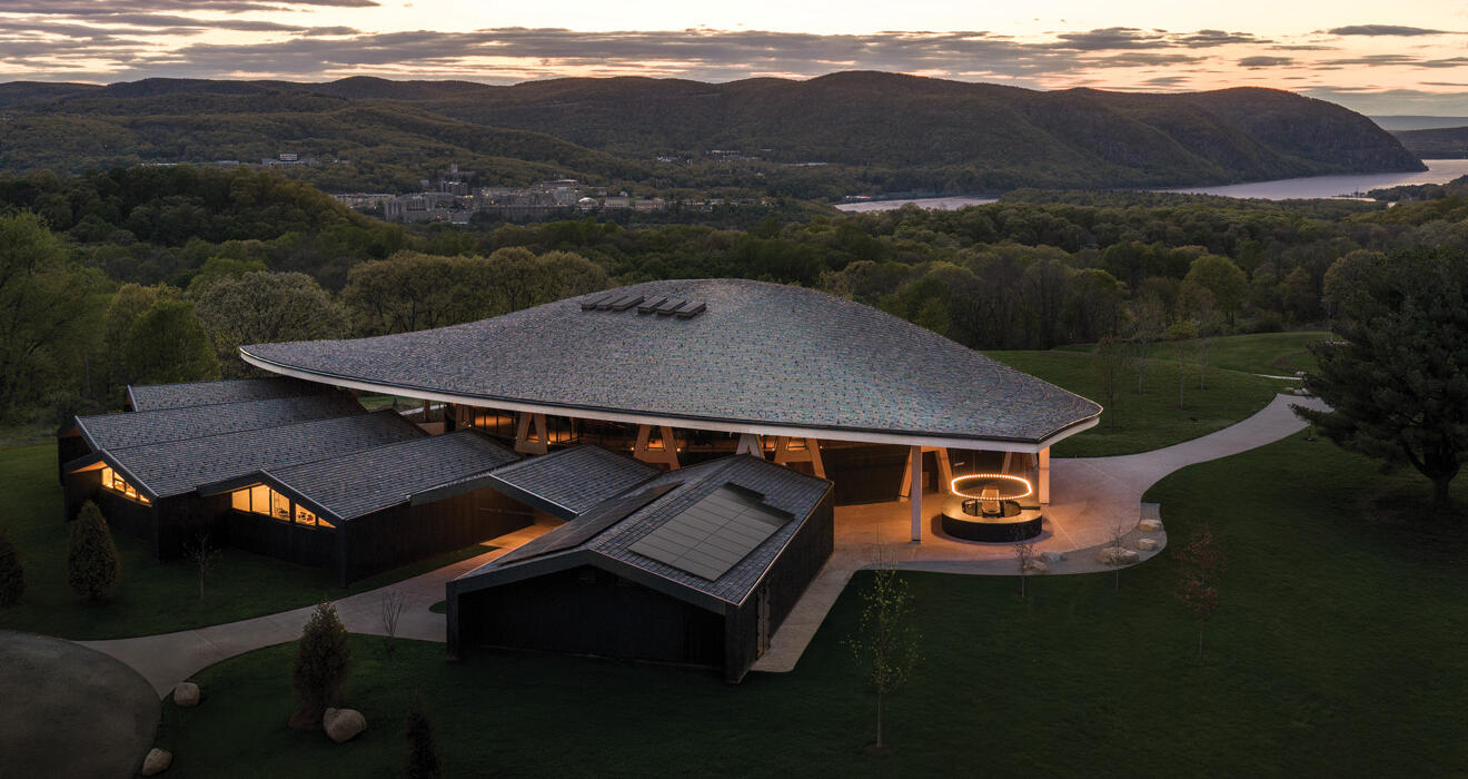 In addition to a cozy setting, Hudson Valley Shakespeare’s new theater includes stunning views of the Hudson River. The theater is scheduled to open June 10.