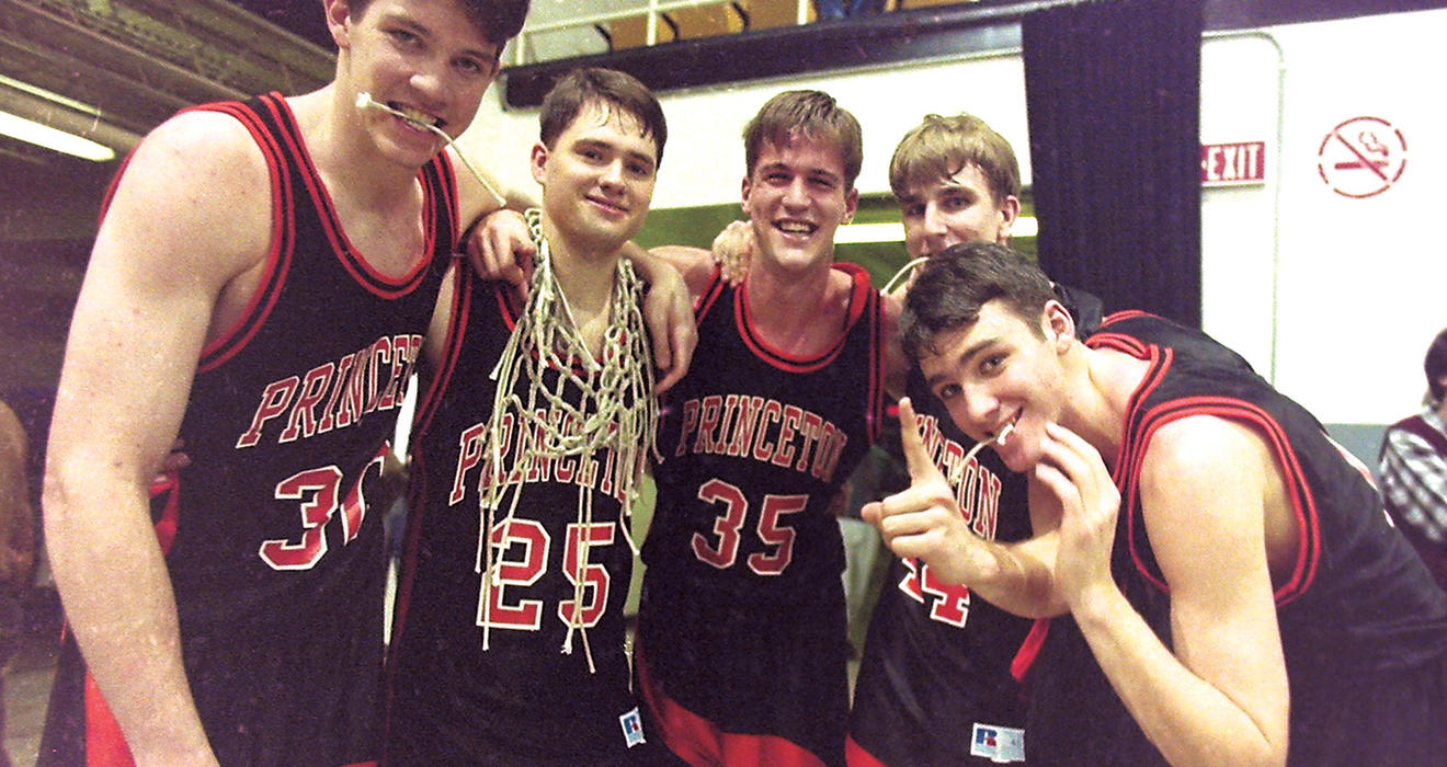 James Mastaglio and teammates