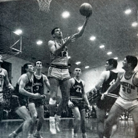 Bill Bradley lefty layup