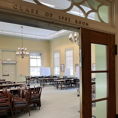 1902 Room at Baker Library, Dartmouth