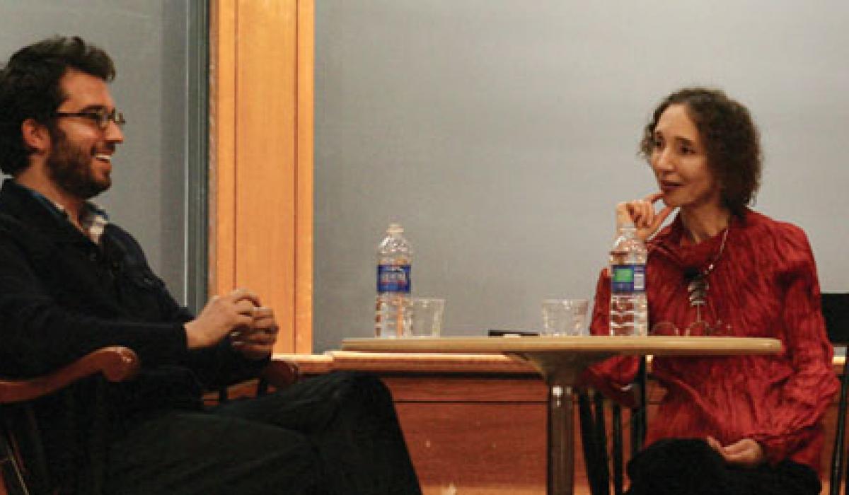 Foer '99, Oates share 'Writing Life' | Princeton Alumni Weekly