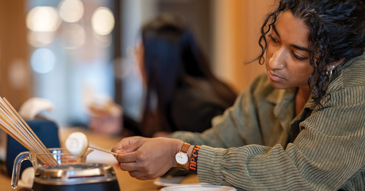 Roasting Marshmallows and Coffee, Students Learn Tasty STEM Lessons