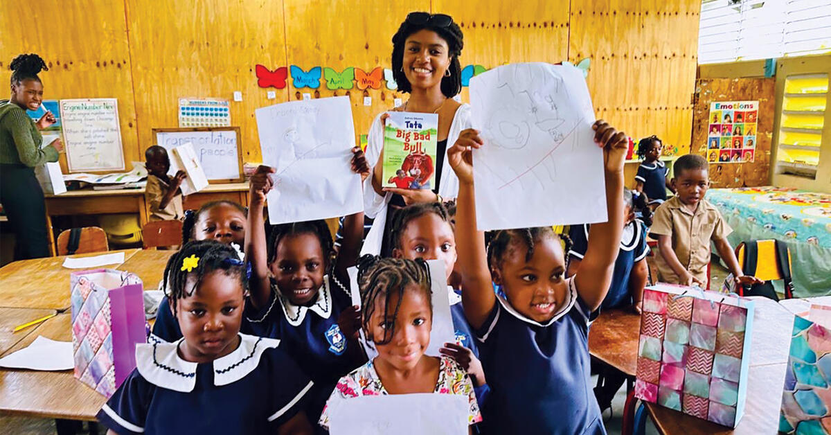 Sophia Steele ’23 Rediscovered Her Jamaican Roots Through Art