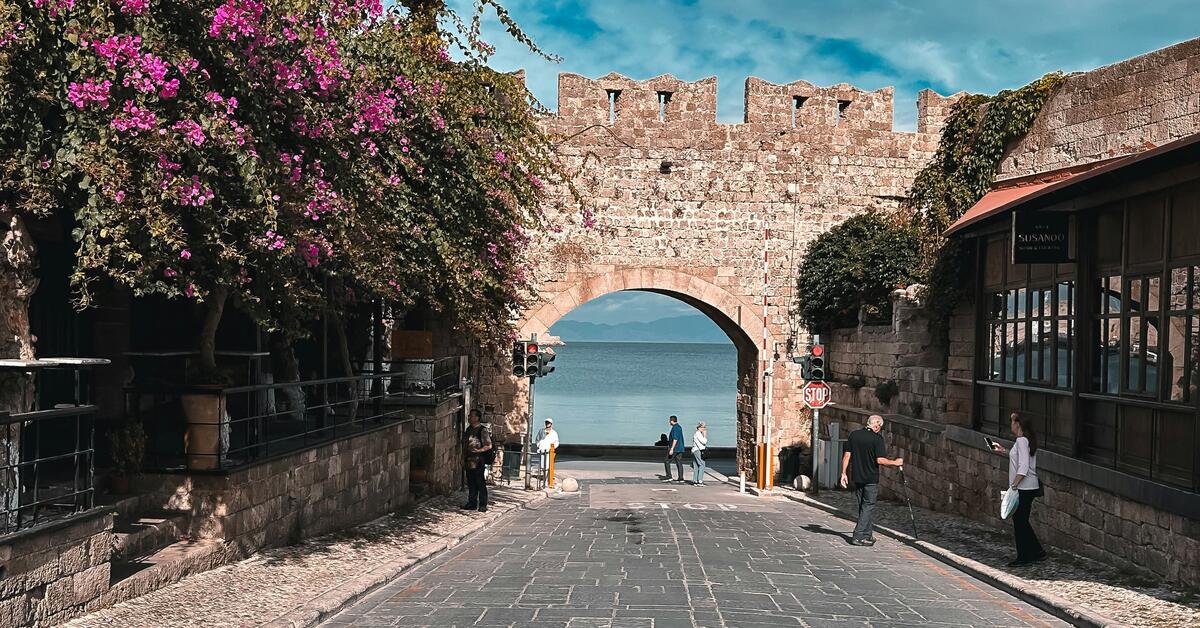 Angela Han '28 Spent 44 Hours Wandering in Rhodes, Greece