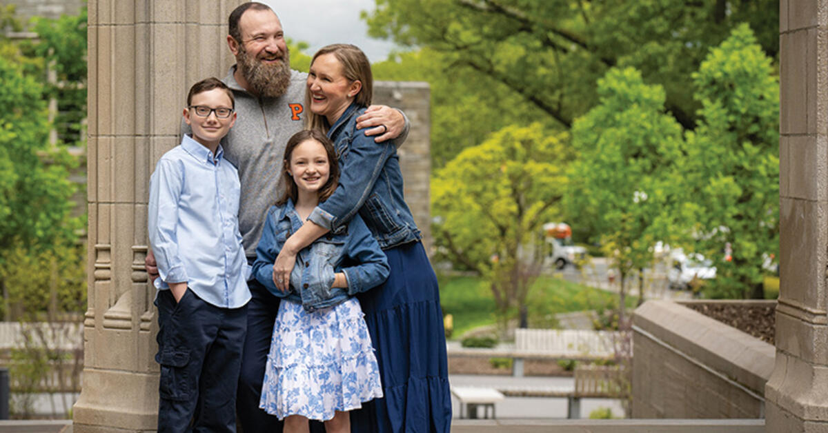 Husband, Father, Soldier, Student | Princeton Alumni Weekly