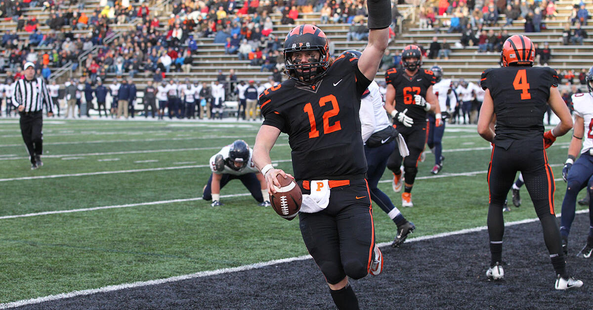 Football: Tigers Cap Off Historic 10-0 Season With Win Over Penn ...