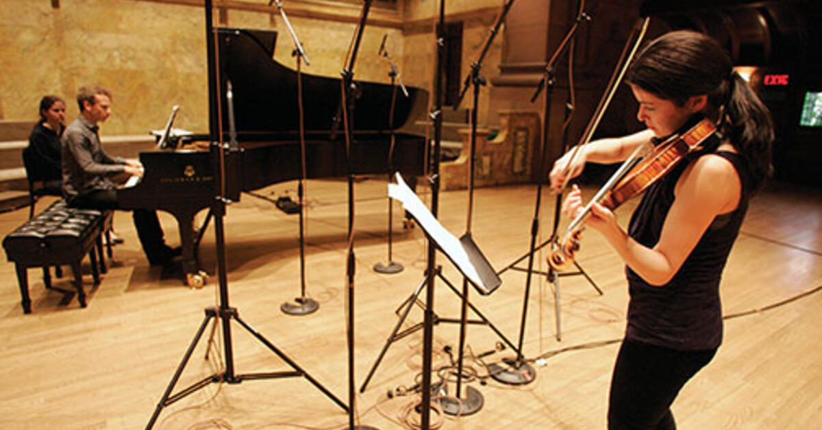 Richardson Auditorium A Feast for the Ears Princeton Alumni Weekly