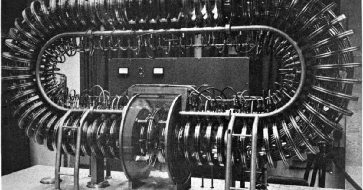 Photograph accompanying PPPL says the fusion design problem is geometry. Its supplied numbers stop at 4 million amps.