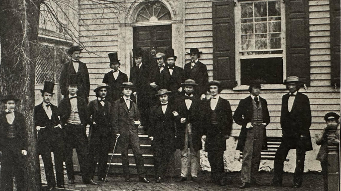 A Princeton Undergraduate Eating Club in Civil War Times