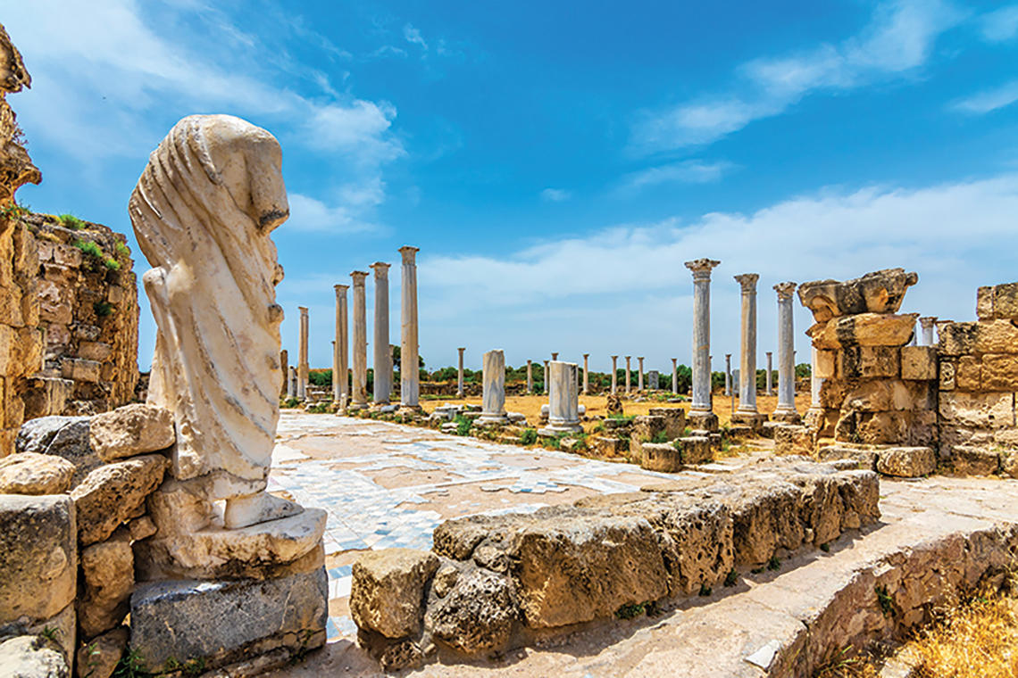 Roman ruins of Salamis