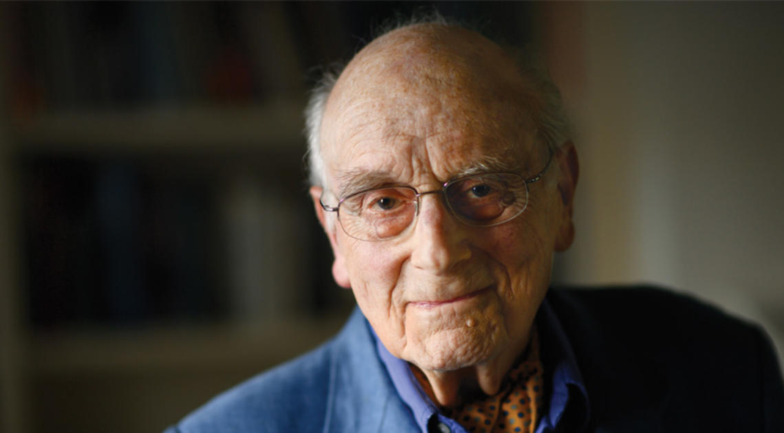 OTC_In Memoriam Victor Brombert.jpg Victor Brombert distinguished older gentleman dramatically lit photo