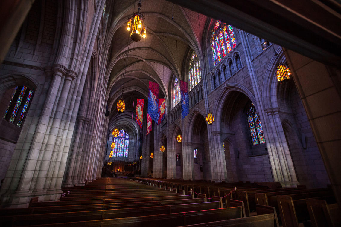 Interior view of Princeton University Chapel