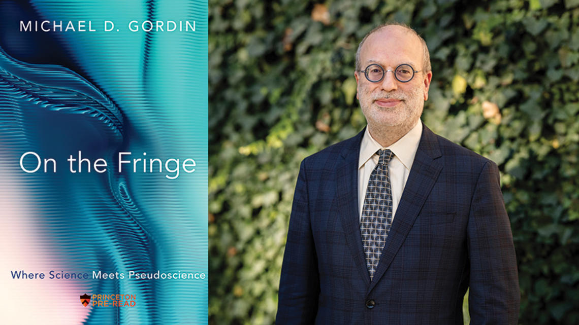 Presidentspage_Gordin_preread.jpg Michael D. Gordon and the cover of his book, On the Fringe.