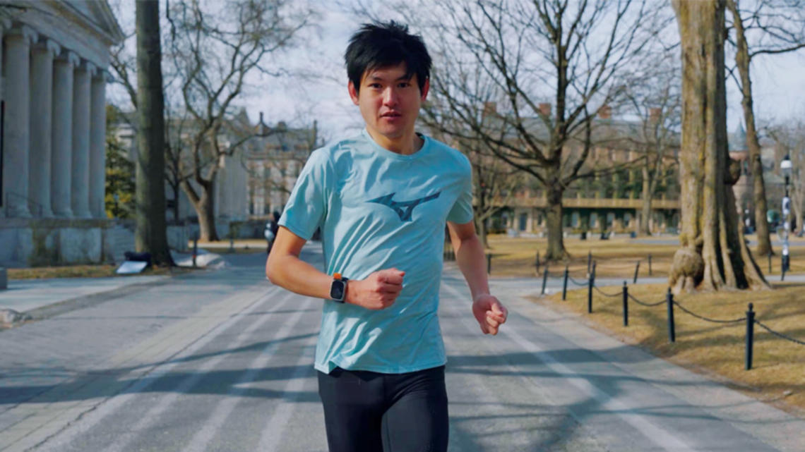 For Former Postdoc Kanato Goto, Running Is More Than a Hobby