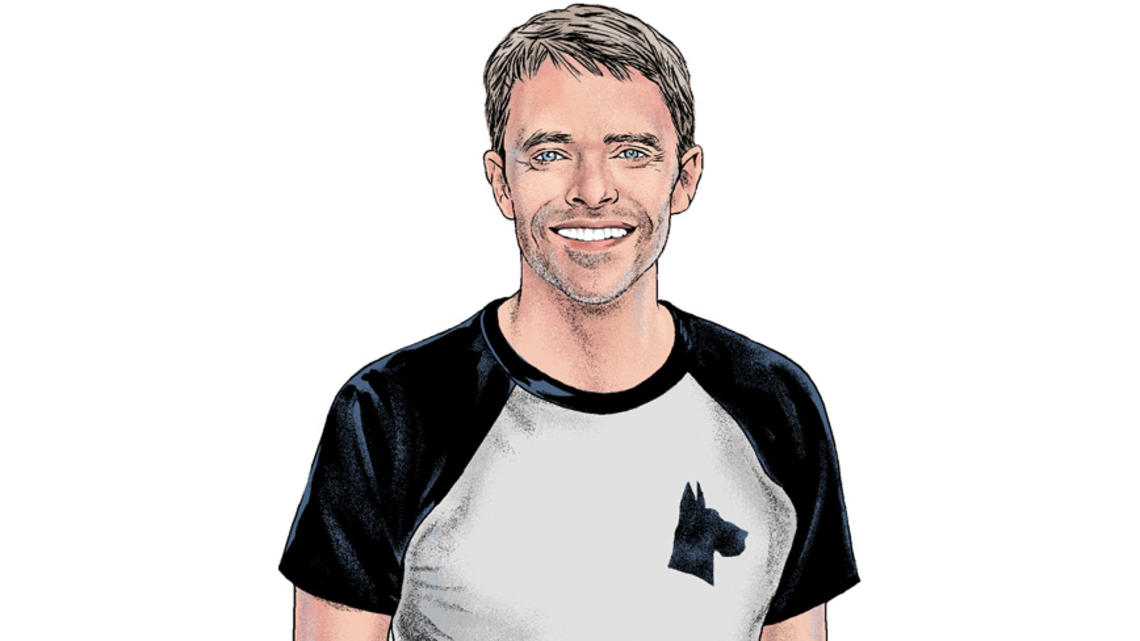 Color illustration of professor Casey Lew-Williams
