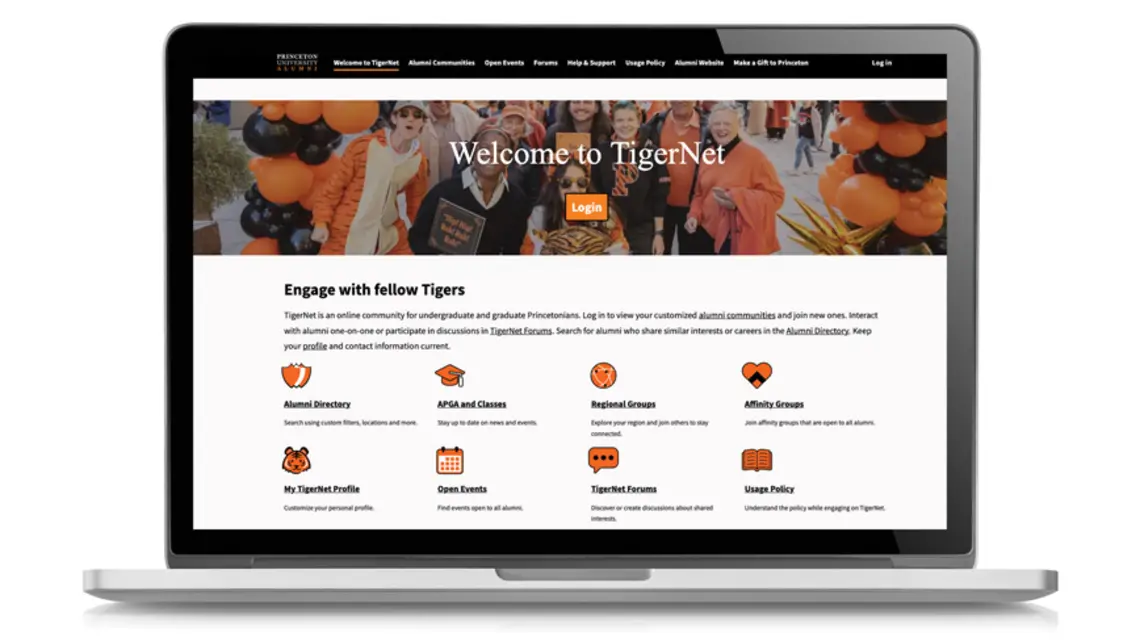 OTC_TigerNet.jpg laptop with new Tigernet website on screen